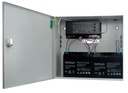 Alim. Chargeur (secourue) en coffret PSX700 , 230V AC / 48V DC (55,2V) / 2,5A - 420 x 390 x 184 mm, voyants d'états en façade, triple protection en sortie (court-circuit / surcharge / surtension)