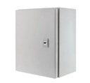 Alimentation chargeur (secourue) en coffret métal PSW, IP 66, 230V AC / 12V DC (13,8V) / 4,4A , 250 x 300 x 150 mm, triple protection en sortie (court-circuit / surcharge / surtension)