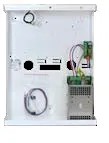 Alimentation 230 Vca / 12 Vcc 4 A - Coffret métal - 375 x 287 x 97 mm (prevoir batterie 12V 18Ah)- NF & A2P
