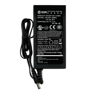 Alimentation AC 100/240 V Sortie DC 24 V 2,5 A Stabilisé Jack standard 