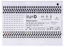 Alimentation PSDX chargeur (secourue) rail DIN 7M 230V AC / 12V DC (13,8V) / 7A, triple protection en sortie (court-circuit / surcharge / surtension)