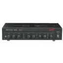Ampli-préampli 120 Watts - 6 entrées - carillon - 8 Ohms - ligne 25V/70V/100V - 220V-240V/24V