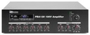 Amplificateur PUBLIC ADRESS, 120 W, 100 V, 4-8 ?, Lecteur Multimedia / BT / FM - PBA120