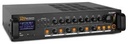 Amplificateur PUBLIC ADRESS, 240 W, 100 V, 4-8 ?, Mixeur, 4 zones, Lecteur Multimedia / BT / FM 
