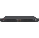 Amplificateur de puissance Class D 4 zones de 500W En ligne 100V DC 24V Rackable 19" (1U)