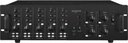 Amplificateur mixeur mono Public Adress 4 X 120W 100V 4 zones, matriciel 5 entrées
