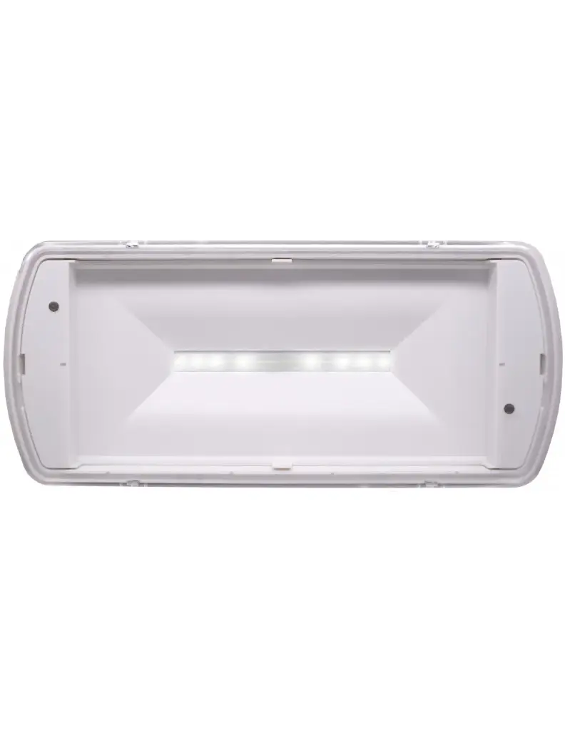BAEH STD 2-8 – Bloc Habitation Débrochable. 100% LEDs. Flux 8lms – Autonomie 5h – IP42/IK07. Boitier A2