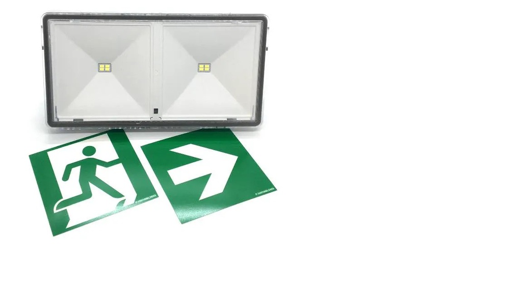 BAES Evacuation - BLOC.TECH ONE - ONE-E1S - LiFePO4 - 1 h - 136 lm - IP44 - IK08 - SATI - télé-diag