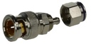 BNC Male IDEF61 à compression, sans outil, à visser