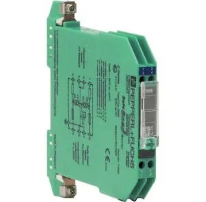 Barrière de sécurité intrinsèque pour détecteurs de série IQ8Quad Ex avec Dispositif E/S