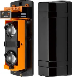 Barrière à infrarouge standard CAPTIVE double faisceaux - Portée 100m - SANS discriminateur environnemental