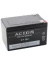 Batterie 12V 14Ah 151x98x95 Technologie AGM à récombinaison de gaz AGM-VRLA batteries Bac en ABS - Flamme retard FR-V0 / UL94-V0