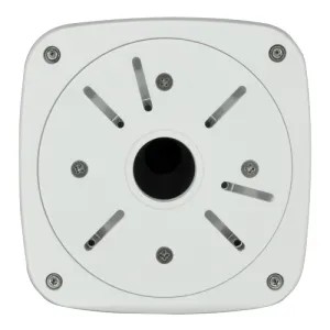 Boite de connexions - Pour caméras compactes ou dômes - Convient pour une utilisation en extérieur - Installation dans un plafond ou un mur - Couleur blanche - Passe câbles / Multiples orifices