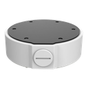 Boite de connexions - Pour caméras dome - Convient pour une utilisation en extérieur - Installation dans un plafond ou un mur - Couleur blanche - Passage de cable