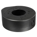 Boite de connexions - Pour caméras dôme - Adapté pour une utilisation extérieure - Installation dans un plafond ou un mur - Couleur Gris - Passage de câble