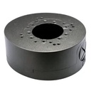 Boite de connexions - Pour caméras dôme - Adapté pour une utilisation extérieure - Installation dans un plafond ou un mur - Couleur noir - Passage de câble