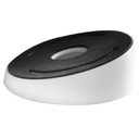 Boite de connexions - Pour caméras dôme - Convient pour une utilisation en extérieur - Instalation pour plafond incliné - Couleur blanche - Passage de câble