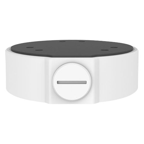 Boite de connexions Pour caméras dôme Convient pour une utilisation en extérieur Installation dans un plafond ou un mur Passage de câble Couleur blanche