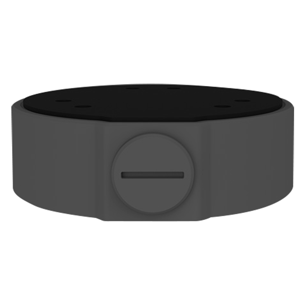 Boite de connexions Pour caméras dôme Convient pour une utilisation en extérieur Installation dans un plafond ou un mur Passage de câble Couleur blanche Couleur NOIR