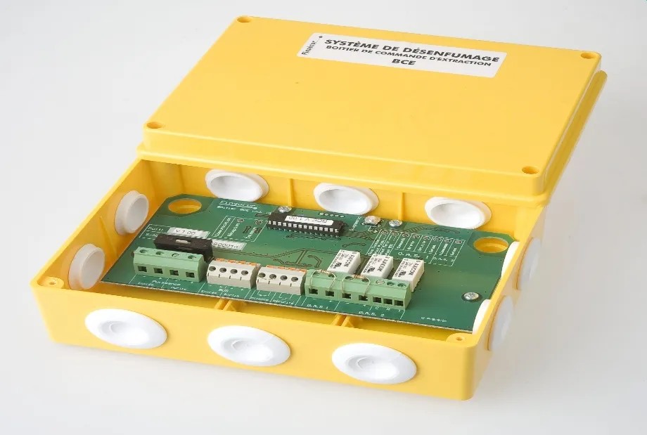 Boitier BCE adressable commande extraction