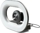 Boucle de guichet portable sur batterie avec alimentation 5V, support de fixation et autocollant de signalétique