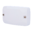 Boîtier blanc pour un module Fibra Compatible avec les cartes : LineProtect, LineSplit et MultiRelay, Niveau à bulle préinstallé auto-protection fournie