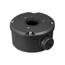 Boîtier de connexion Couleur Noir pour caméras bullet Alliage d'aluminium 40 mm (H) x 144.8 mm (diamètre de base)