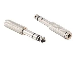 C2G - Adaptateur audio - fiche mini-phone Stéréo 3,5 mm (F) pour stéréo téléphonique 6,3 mm (M)