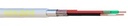 CABLE Alarme rigide 4 X 0,22 R4CAWG24SCR