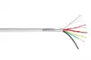 CABLE Alarme souple pour bus 4 X 0,22 Ccu  + 2x0.75 SCR en bobine de 100m