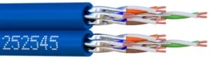 CABLE Réseau 2xU/FTPCAT6500LSZH
