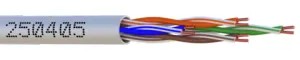 CABLE Réseau UTP CAT5E LSZH En couronne de 100m