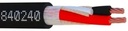 CABLE Sono HP 2x4.0 Touret de 100m