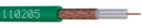 CABLE Vidéo KX6A vert en devidoir 300M métré Couverture Cuivre A85%