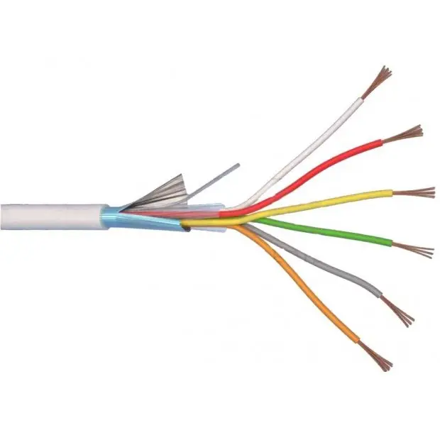 Cable alarme 6 conducteur 0,22 Alu Cuivre Touret 500m 