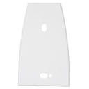 Cadre de montage sur boîtier encastrable DIN 503 pour lecteur RFID volo, jeu de vis inclus.blanc.