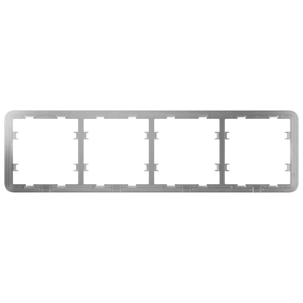 Cadre pour deux interrupteurs  AJA-SIDEBUTTON + deux AJA-CENTERBUTTON