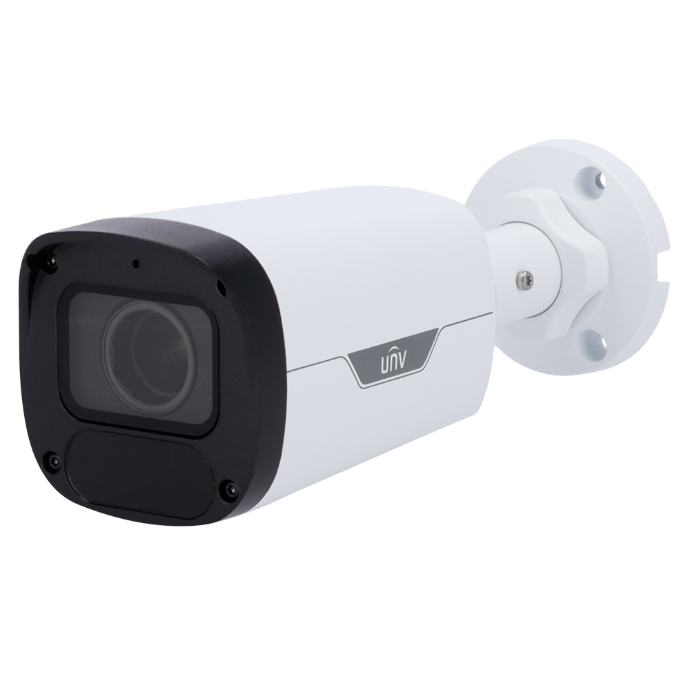 Caméra Bullet IP 1/3" Gamme Easy , Progressive Scan CMOS 4 Megapixel (2688x1520) Objectif 2.8-12 mm VF 0 Lux  IR Portée 50 m True WDR 120dB Compression Ultra265/H.265/H.264