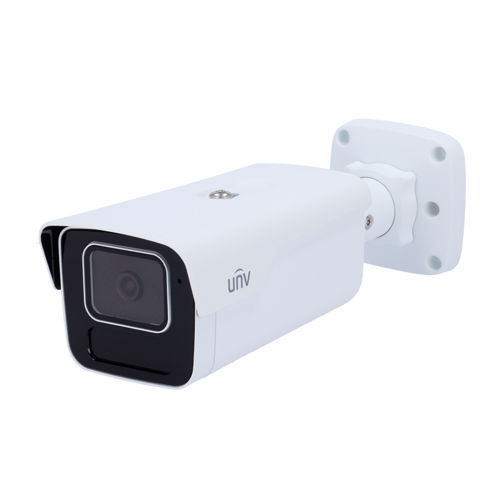 Caméra Bullet IP 1/3" Gamme Prime , Progressive Scan CMOS 5 Megapixel (2688x1520) Objectif 2.8mm 0 Lux IR Portée 80 m Micro intégré Algorithme IA