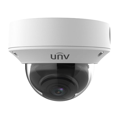 Caméra Dome IP 4 mégapixel / 1/1.8" Progressive Scan CMOS Gamme Prime Deep Learning | Intelligence artificielle Objectif motorisé AF 2.8~12 mm / WDR IR LEDs (Couleur: 0.0005 lux) | Audio et alarmes Interface WEB, CMS, Smartphone et NVR