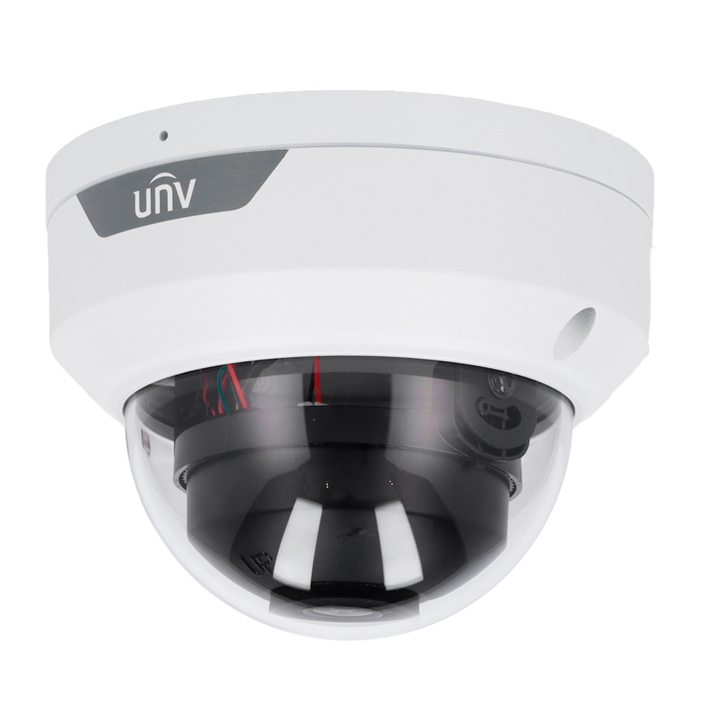 Caméra Dôme 4n1 Gamme Whale Résolution 5 Mégapixel Objectif 2.8 mm LightHunter IR portée 30 m IP67 IK10 Métal