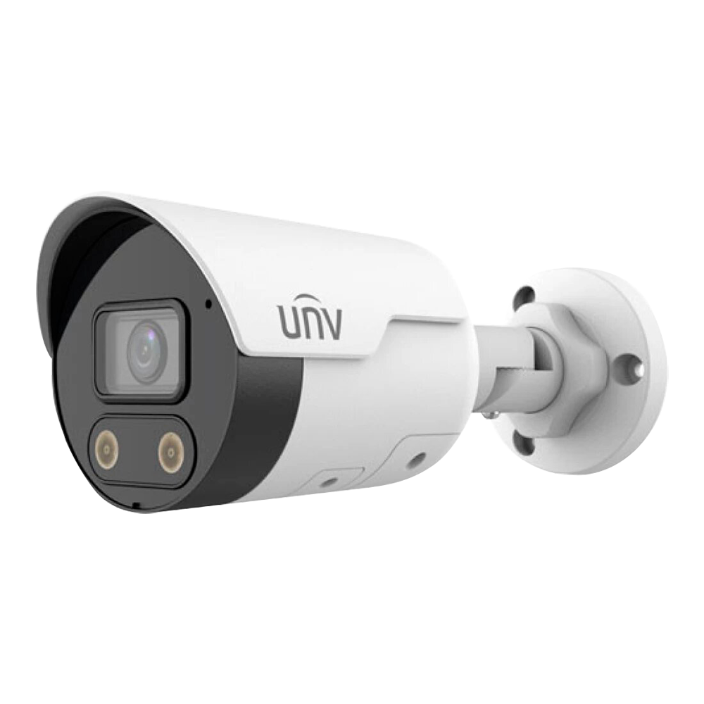 Caméra IP 5 Megapixel - Gamme Prime - Objectif 2.8 mm / WDR - Portée des LED IR 30 m | Dissuasion active - Algorithme IA | évite les fausses alarmes - Interface WEB, CMS, Smartphone et NVR