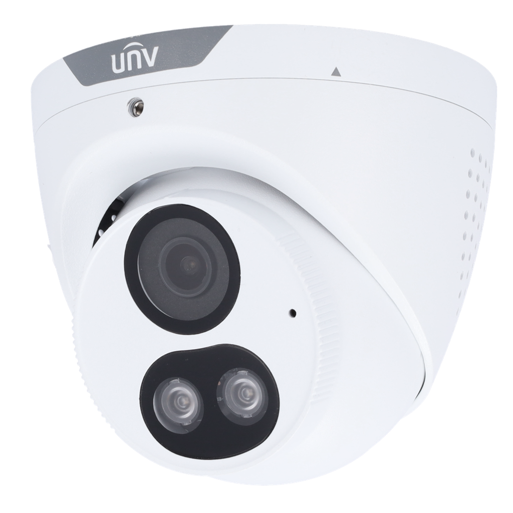 Caméra IP 8 Megapixel - Gamme Prime - Objectif 2.8 mm / WDR - Portée des LED IR 30 m | Dissuasion active - Algorithme IA | évite les fausses alarmes - Interface WEB, CMS, Smartphone et NVR