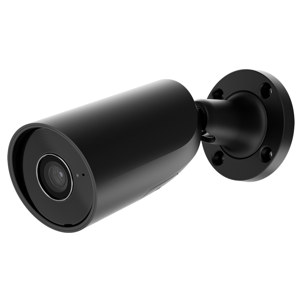 Caméra IP Bullet 5 Mégapixel Couleur NoirProgressive Scan CMOSObjectif 2.8 mm, emplacement MicroSD jusqu'à 256GBLED IR Portée 35m, PoE 802.3atCompatibilité avec les Hub et les NVR
