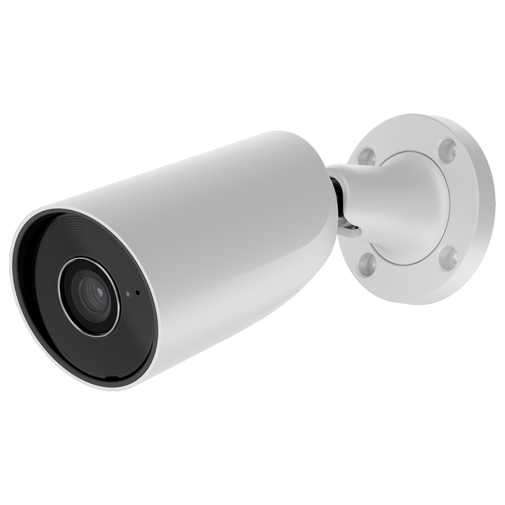 Caméra IP Bullet 5 MégapixelProgressive Scan CMOSObjectif 2.8 mm, emplacement MicroSD jusqu'à 256GBLED IR Portée 35m, PoE 802.3atCompatibilité avec les Hub et les NVR