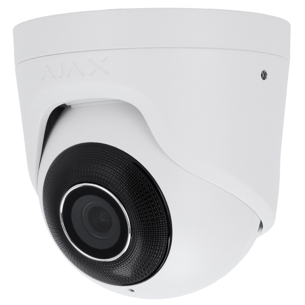 Caméra IP Turret 5 MégapixelProgressive Scan CMOSObjectif 4 mm, emplacement MicroSD jusqu'à 256GBLED IR Portée 35m, PoE 802.3atCompatibilité avec les Hub et les NVR