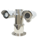 Caméra IP anti-explosion 8 Mpx - 1/2.7" Progressive Scan CMOS - Objectif motorisé 6.5~143mm | 22X - IR LEDs Portée 200 m - Boitier en acier inoxydable 304 résistant à la corrosion - Imperméabilité IP68 