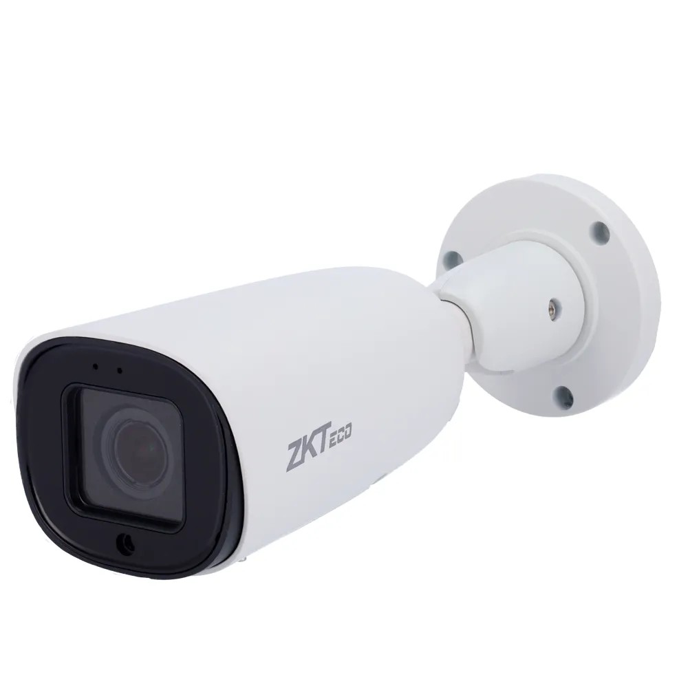 Caméra IP bullet 2 Mpx LPR 1/2.8” Sony STAVIS CMOS Fonction OCR (lecture de plaques d'immatriculation intégrée) Objectif motorisé 3.35~10.05 mm IR LED portée 50 m  RS485 Logiciel LPR embarqué  ZKBio CVSecurity 