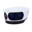 Caméra IP panoramique de 16 mégapixels (4800×2688) Gamme Pro CMOS à balayage progressif 1/1,8" Objectif 2,8 mm | 4 lentilles IR 30m | Alarmes Interface WEB, CMS, Smartphone et NVR