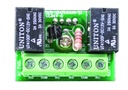 Carte report défauts pour PSX, PSXM, PSW et ACM, 2 contacts inverseurs (CO/NO/NF). Relais présence/absence secteur et relais déconnexion automatique batterie(s) ou seuil bas batterie(s), tension d'information déconnexion imminente